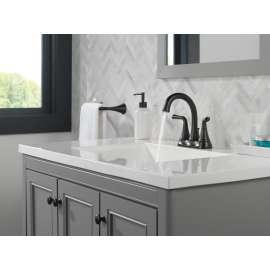 2533LF-BLTP Kayra Two Handle Tract Pack Centerset Bathroom Faucet