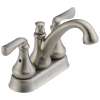 25704LF-SS Aubrey Two Handle Centerset Bathroom Faucet, Stainless