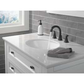 3533LF-BLMPU Kayra Two Handle Widespread Bathroom Faucet