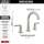 3535-SSMPU-DST SAYLOR Two Handle Widespread Bathroom Faucet, Stainless