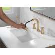 3558-CZPD-DST Trinsic Two Handle Widespread Pull Down Bathroom Faucet, Champagne Bronze