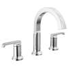 35588-PR-DST Tetra Two Handle Widespread Bathroom Faucet, Lumicoat Chrome