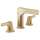 3574-CZMPU-DST Zura Two Handle Widespread Bathroom Faucet, Champagne Bronze