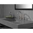 35749LF-SS Nicoli Two Handle Widespread Bathroom Faucet, Stainless