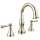3597-PNPD-DST Cassidy Two Handle Widespread Pull Down Bathroom Faucet, Polished Nickel