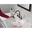 3597-RBPD-DST Cassidy Two Handle Widespread Pull Down Bathroom Faucet, Venetian Bronze