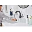 533LF-BLPDMPU Kayra Single Handle Pull Down Bathroom Faucet, Matte Black