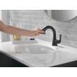 533LF-BLPDMPU Kayra Single Handle Pull Down Bathroom Faucet, Matte Black