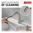 533LF-SSPDMPU Kayra Single Handle Pull Down Bathroom Faucet, Stainless