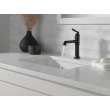 536-BLMPU-DST SAYLOR Single Handle Bathroom Faucet, Matte Black