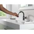 558HAR-BLPD-DST Trinsic Single Handle Pull Down Bathroom Faucet, Matte Black