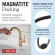 559HAR-CZPD-DST Trinsic Single Handle Pull Down Bathroom Faucet, Champagne Bronze