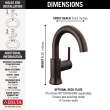 559HAR-RB-DST Trinsic Single Handle Bathroom Faucet, Venetian Bronze