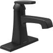 564-BLMPU-DST Ashlyn Single Handle Metal Pop Up Lavatory Faucet, Matte Black