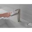 571-SS-PR-MPU-DST Galeon Single Handle Bathroom Faucet, Lumicoat Stainless