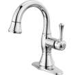 597-PD-DST Cassidy Single Handle Pull Down Bathroom Faucet, Chrome