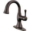 597-RBPD-DST Cassidy Single Handle Pull Down Bathroom Faucet, Venetian Bronze