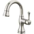597-SSPD-DST Cassidy Single Handle Pull Down Bathroom Faucet, Stainless