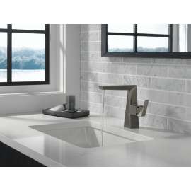 643-KS-PR-DST Trillian Single Handle Mid-Height Bathroom Faucet