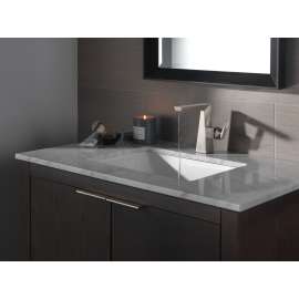 643-SS-PR-DST Trillian Single Handle Mid-Height Bathroom Faucet, Lumicoat Stainless