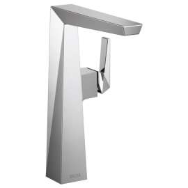 743-PR-DST Trillian Single Handle Vessel Bathroom Faucet, Lumicoat Chrome