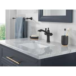 856-BL-DST Dorval Two Handle Single Hole Monoblock Bathroom Faucet