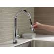 9113TV-DST Essa VoiceIQ Single Handle Pull Down Faucet with Touch2O Technology, Chrome