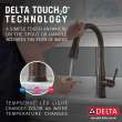 9113TV-RB-DST Essa VoiceIQ Single Handle Pull Down Faucet with Touch2O Technology, Venetian Bronze