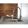 9159T-KS-DST Trinsic Single Handle Pull Down Kitchen Faucet with Touch, Black Stainless