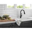9178TV-BL-DST Leland VoiceIQ Single Handle Pull Down Faucet with Touch2O Technology, Matte Black