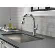 9179-AR-DST Coranto Single Handle Pull Down Kitchen Faucet, Arctic Stainless