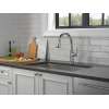 9179-AR-DST Coranto Single Handle Pull Down Kitchen Faucet, Arctic Stainless