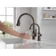 9190-RB-DST Broderick Single Handle Pull Down Kitchen Faucet, Venetian Bronze