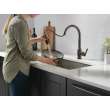 9190-RB-DST Broderick Single Handle Pull Down Kitchen Faucet, Venetian Bronze
