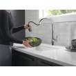 9191-PR-DST Monrovia Single Handle Pull Down Kitchen Faucet, Lumicoat Chrome