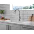 9191T-AR-PR-DST Monrovia Single Handle Pull Down Kitchen Faucet with Touch2O Technology