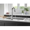 9191T-PR-DST Monrovia Single Handle Pull Down Kitchen Faucet with Touch2O Technology, Lumicoat Chrome