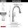 9197-AR-PR-DST Cassidy Single Handle Pull Down Kitchen Faucet, Lumicoat Arctic Stainless