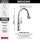 9197-PR-DST Cassidy Single Handle Pull Down Kitchen Faucet, Lumicoat Chrome