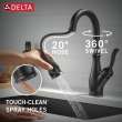 9678T-BL-DST Leland Single Handle Pull Down Bar or Prep Faucet with Touch2O Technology, Matte Black