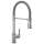 9690-AR-DST Broderick Single Handle Pull Down Kitchen Faucet with Spring Spout, Arctic Stainless