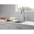 9976-AR-PR-DST Stryke Single Handle Pull Down Bar or Prep Faucet, Lumicoat Arctic Stainless
