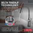 9976T-AR-PR-DST Stryke Single Handle Pull Down Bar or Prep Faucet with Touch 2O Technology