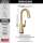 9976T-CZ-PR-DST Stryke Single Handle Pull Down Bar or Prep Faucet with Touch 2O Technology, Lumicoat Champagne Bronze