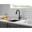 9983-BL-DST Mateo Single Handle Pull Down Bar or Prep Faucet, Matte Black
