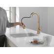 9991-CZ-PR-DST Monrovia Single Handle Pull Down Bar or Prep Faucet, Lumicoat Champagne Bronze