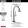 9997T-AR-PR-DST Cassidy Single Handle Pull Down Bar or Prep with Touch2O Technology, Lumicoat Arctic Stainless