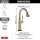 9997T-CZ-PR-DST Cassidy Single Handle Pull Down Bar or Prep with Touch2O Technology, Lumicoat Champagne Bronze