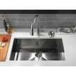 9182-AR-PR-DST Emmeline Single Handle Pull Down Kitchen Faucet, Lumicoat Arctic Stainless
