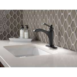 H561BL Dorval Single Lever Handle Kit, Matte Black